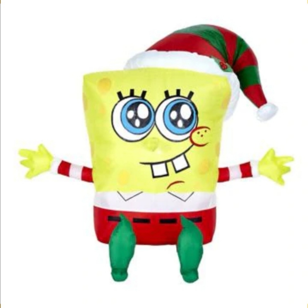 Spongebob Christmas inflatable